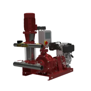 YNG04 Serisi: 1 Elektrikli + 1 Dizel Motorlu Yangın Hidroforu