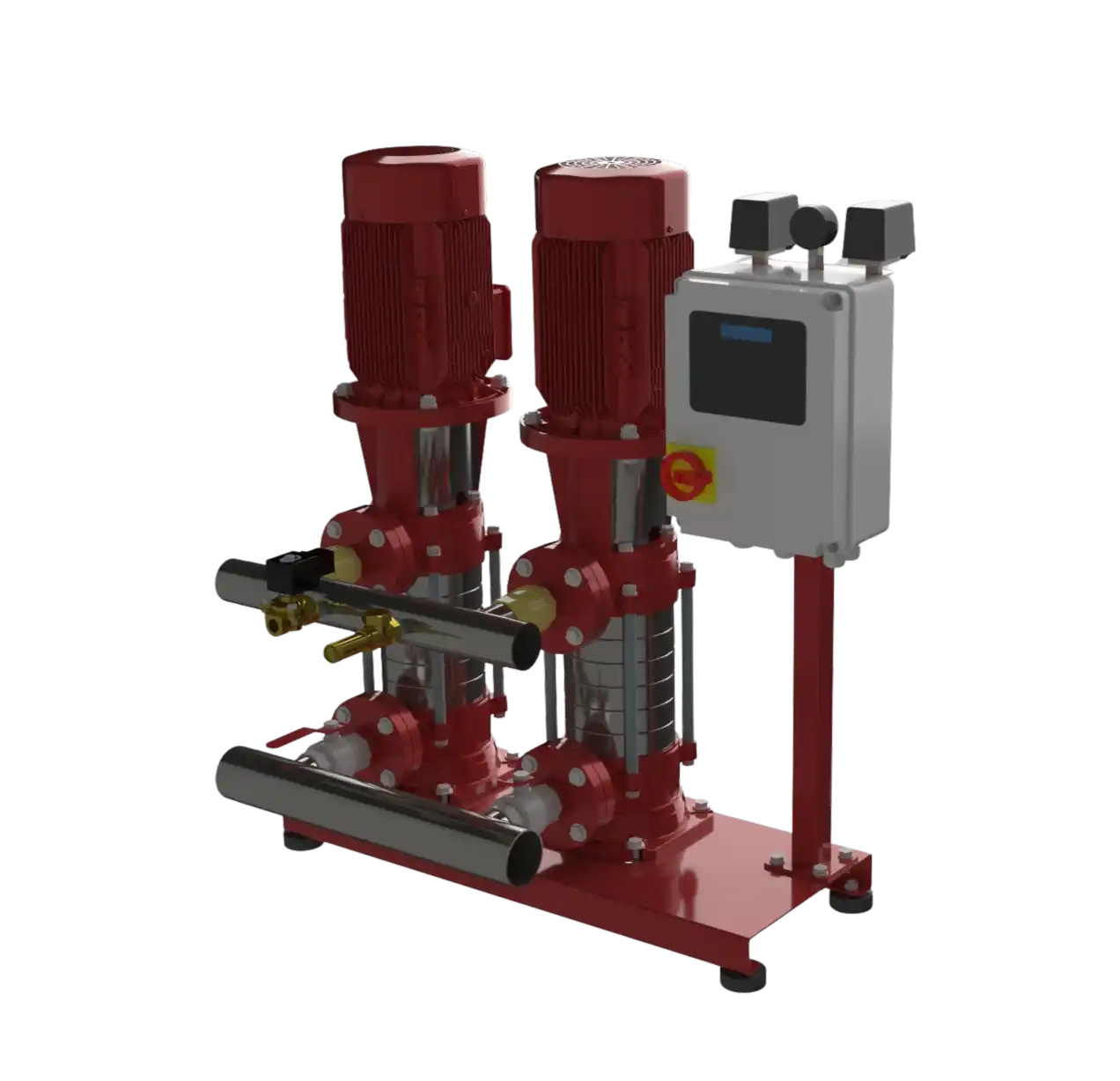 YNG03 Serisi: 2 Elektrikli Motorlu Yangın Hidroforu